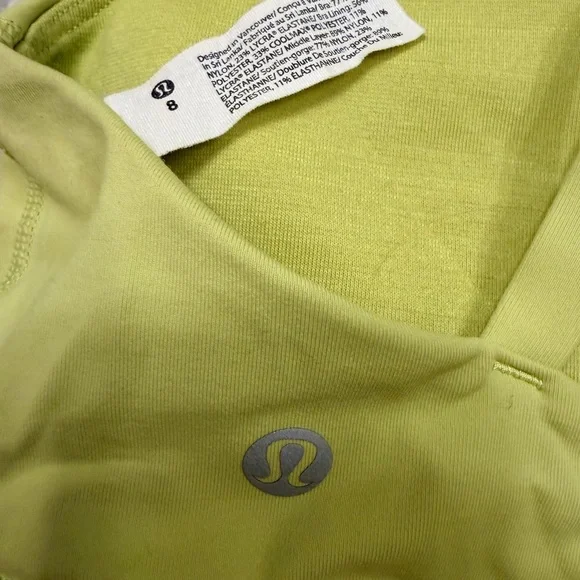 Lululemon Athletica Wasabi Green Sports Bra - Picture 5 of 5